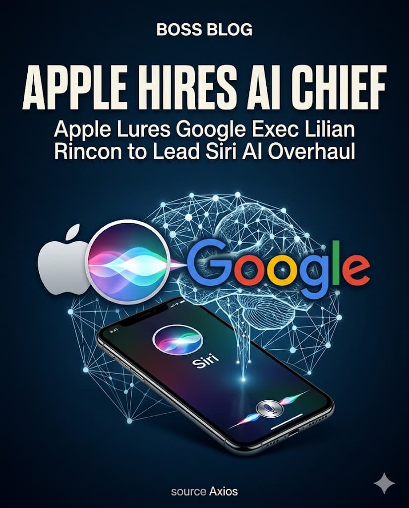 Apple Hires Google Exec Lilian Rincon to Lead AI Product Marketing for Siri Overhaul